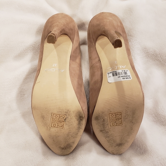 Aldo "Fawson" Camel Heels - Picture 4 of 5